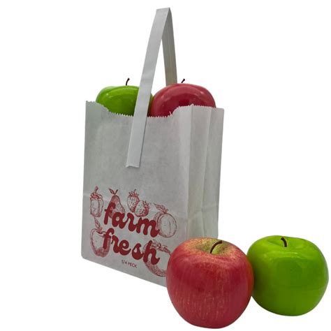 Quarter Peck Paper Apple Bag Wellington Produce Packaging