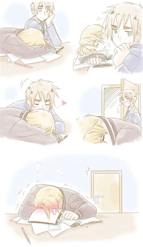 hetalia ~ usuk~ really cute comic from sweethearts week on live journal credit goes to the