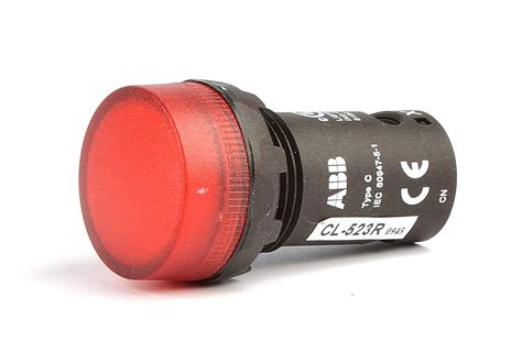 Indicator Led Light Red 230v Ac 225mm 10pcs Box Compact Pilot