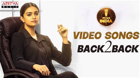 Miss India Full Video Songs Jukebox Keerthy Suresh Narendra Nath Thaman S Youtube