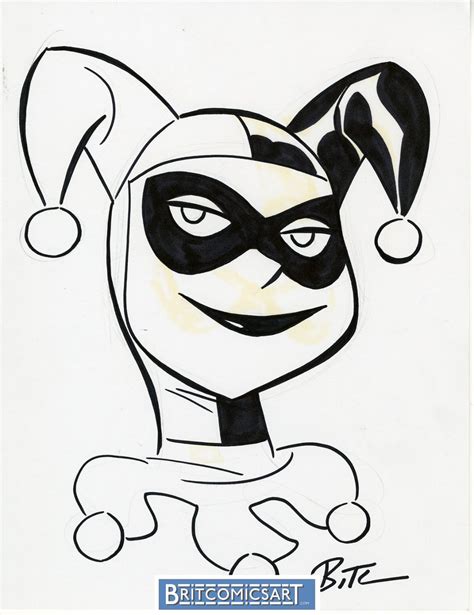 Harley Quinn By Bruce Timm By Bruce Timm