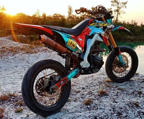 Modifikasi Honda Crf 150l Terbaru Paling Keren Dan Terbaik 2021 - racing 48