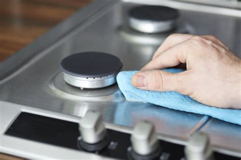 Wipe up what you can and start scrubbing with a scrub pad for nonstick cook ware. How to Clean Baked-on Grease on Stove Grates | Hunker