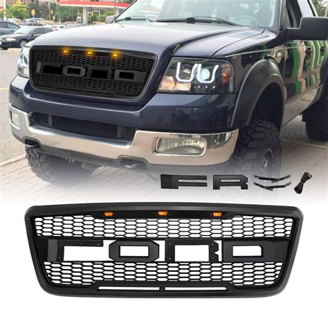 Buy Front Grill For Ford F150 F 150 2004 2008 Raptor Style Grille W