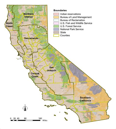 Northern California National Forests Map