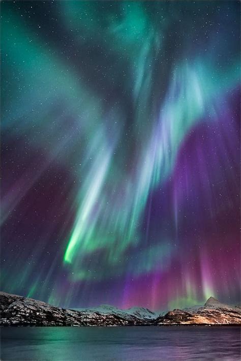 🌙 🌌 Winter Scenery Aurora Borealis Aurora Boreal
