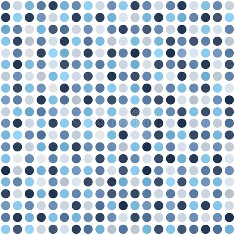 Polka Dot Pattern Seamless Vector Stock Vector Illustration Of