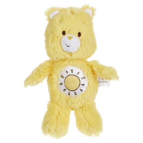 Care Bears Baby Bedtime Bear Yellow Bean Bag Plush Rattle Unit Kroger