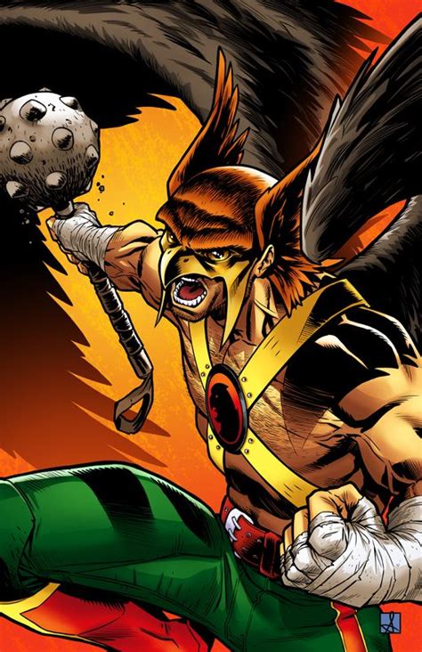 Classic Hawkman Colour Hawkman Dc Comics Superheroes Dc Comics Artwork
