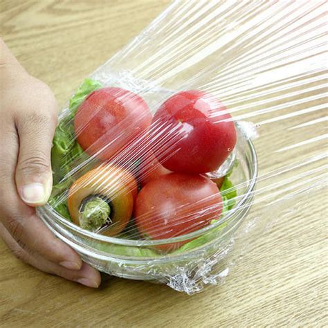 Super Clear Food Grade Stretch Film Pvc Plastic Wrap For Food Packaging