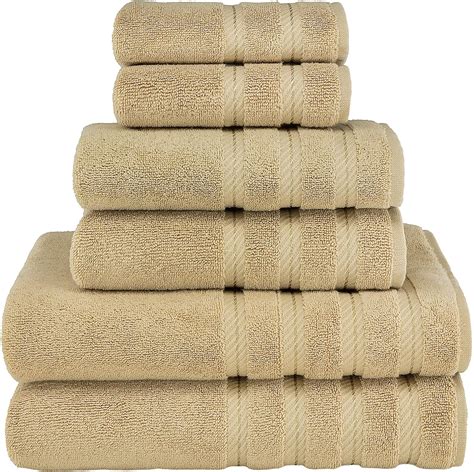 American Soft Linen Turkish Cotton Luxury Piece Bath Towel Set