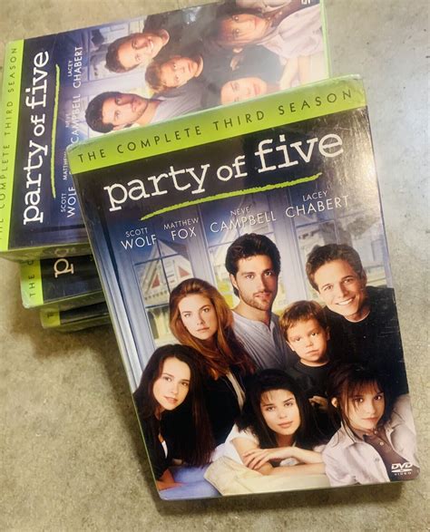 Party Of Five Season 3 Dvd Tv Series 2010 Factory Sealed New Y2k 2000s