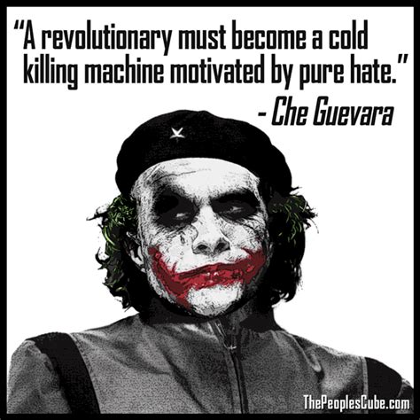 Ernesto rafael guevara de la serna, genannt che guevara oder einfach che , war ein marxistischer politiker, guerillaführer und autor. The Theater Shooter Is Caught, but the Real Joker Keeps ...