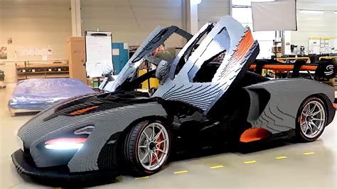 This Full Size Working Car Is Made Entirely Of Lego
