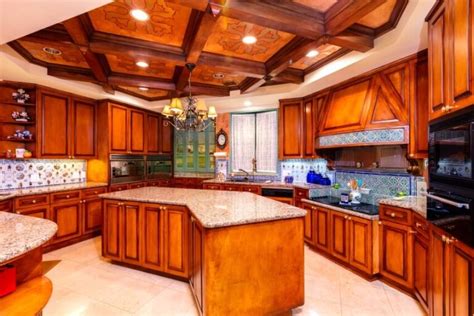 How To Lighten Up A Kitchen With Cherry Cabinets - Designing Idea