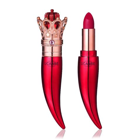 ucanbe luxury color matte lipstick nude red long lasting lip stick moisturizer batom sexy beauty