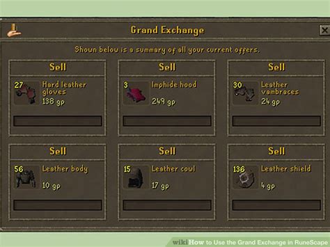 How To Use The Grand Exchange In Runescape 9 Steps