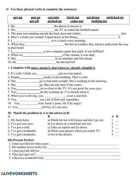 Grammar Interactive And Downloadable Worksheet You Can Do The