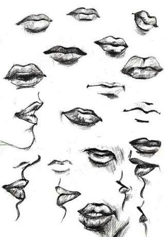 Bocas desenho Desenhar lábios Desenhos boca Desenhos aleatórios