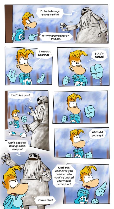 Run races on animals, fight in the arena, mesmerize the bunnies with your dance moves, throw cows, milk pigs or engage in plunger shooting madness! Rayman - Neocreation Day Fan Comic - Rayman Pirate-Community