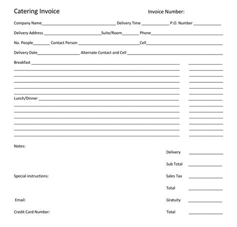 96 Pdf Invoice Blank Form Download Free Printable Download Docx Zip