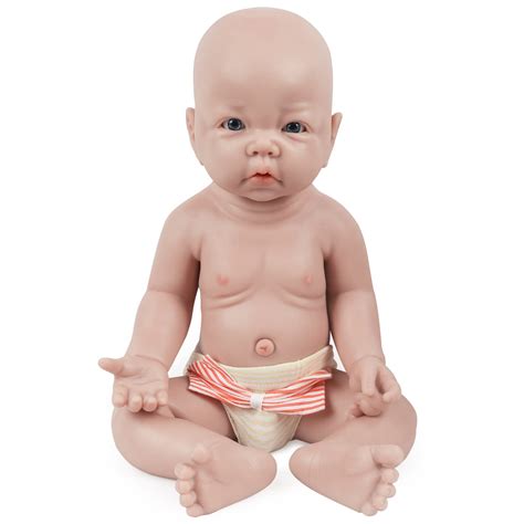 Vollence 17 Inch Full Silicone Baby Doll That Look Realnot Vinyl