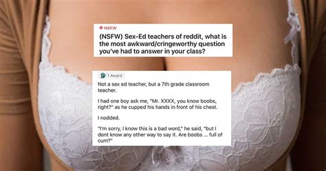 Sex Ed Teachers On The Most Awkward Questions They Ve Ever