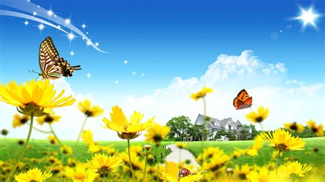 Sunny Spring Wallpapers Wallpaper Cave