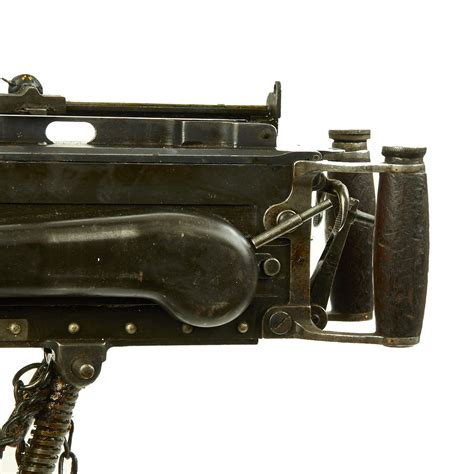 Original British Wwii Vickers Camouflage Display Machine Gun With Trip