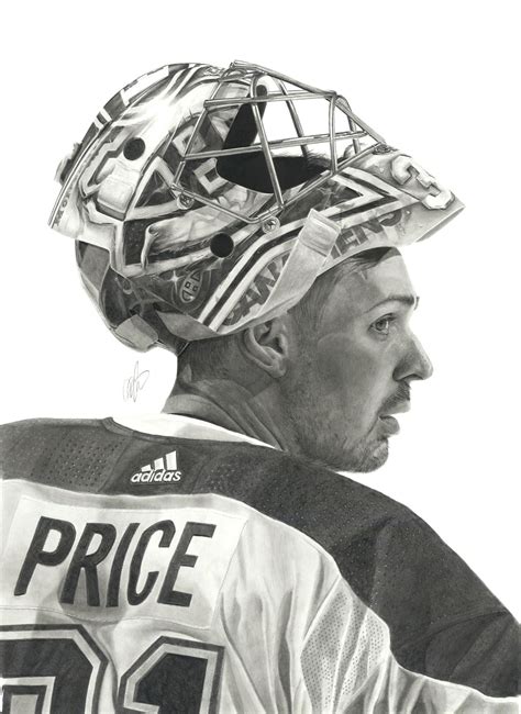 Just Finished My Carey Price Drawing And Wanted To Share It Here First