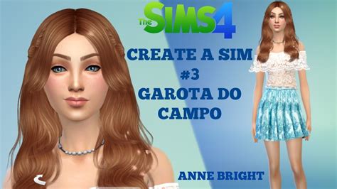 The Sims 4 Create A Sim Por Debyysims Games Anne Bright Garota Do