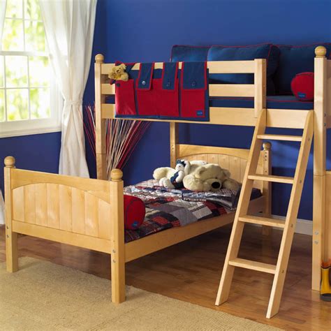 The stairway bunk beds twin over full bunk bed from bedz king does not include the mattresses or the bedding although the assembly tools are included in the package. Twin over Twin L-Shaped Bunk Beds by Maxtrix Kids (800)