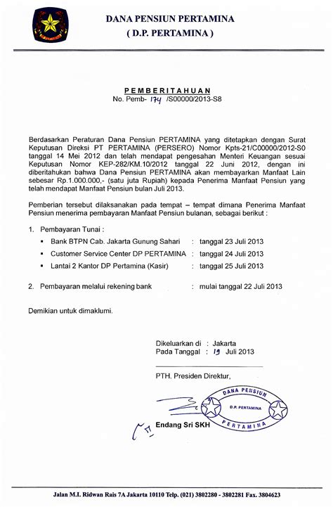 Surat Pergantian Pengurus Rt Meninggal Delinewstv