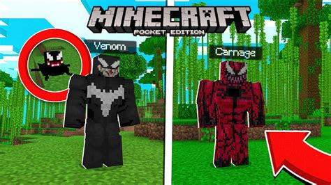 Nova Addonmod Do Venom Carnage Pro Minecraft Pe ‹ R1ck › Youtube