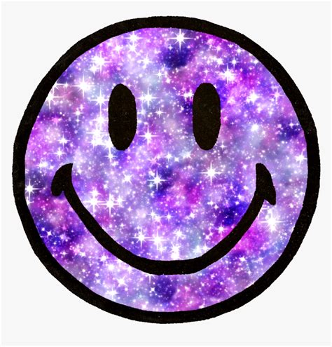 Smiley Smileyface Purple Stardust Purple Sparkle Blue And Purple
