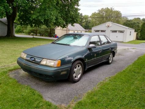 1991 Ford Taurus Sho Plus Rare Deep Jewel Green 1 Of 900 For Sale