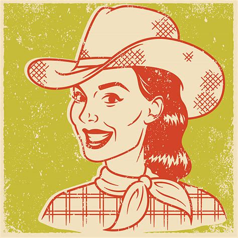 Cowgirl Clip Art Vector Images And Illustrations Istock