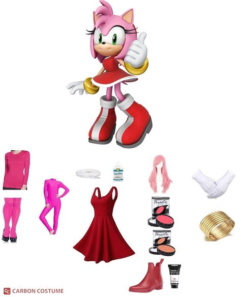 Amy Rose From Sonic The Hedgehog Costume Carbon Costume Diy Dress The Best Porn Website