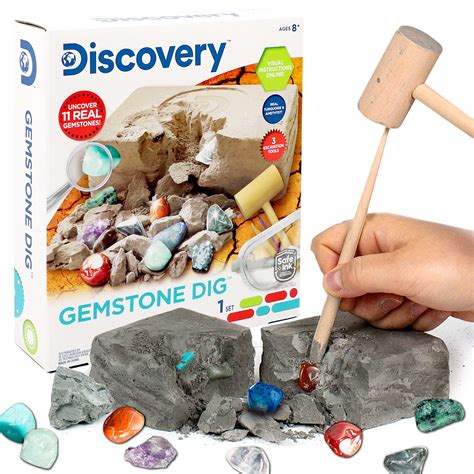 Buy Discovery Kids Gemstone Dig Stem Science Kit By Horizon Group Usa