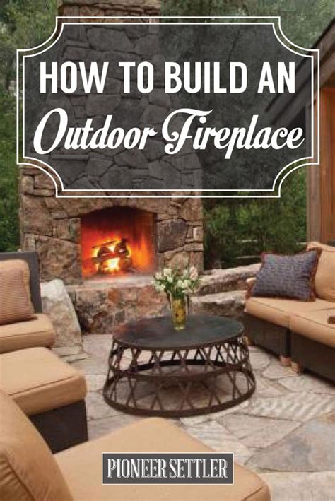 To build a fire (audiobook). How to Build an Outdoor Fireplace | Homesteading