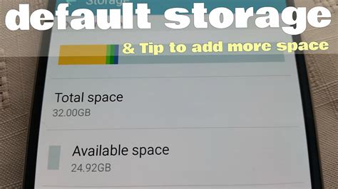 Samsung Galaxy S6 Default Storage And Tip To Free Up More Space Youtube