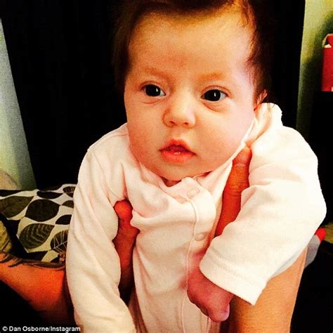 Towies Dan Osborne Shares Cute Snap Of Daughter Ella Daily Mail Online