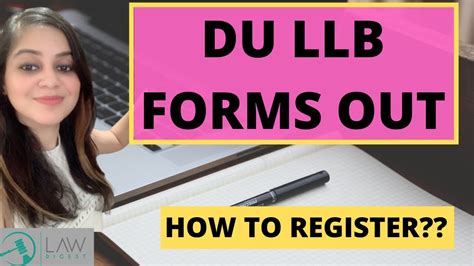 Du Llb 2020 Forms Out How To Register For Du Llb 2020 Du Llb