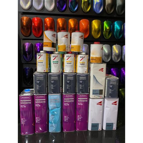 Jual Clear Coat Sikkens Hs Dan Cromax HS Repack 500ml Shopee Indonesia