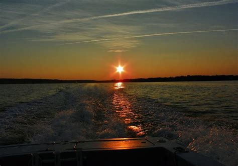 Starry Sunset On Narragansett Bay Photograph By Kelly Sullivan