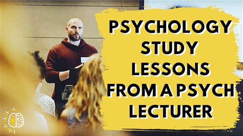 Lessons I Learned About Studying Psychology As A Psychology Lecturer