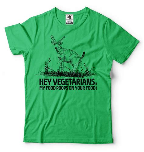 vegetarian t shirt funny anti vegetarian graphic humor etsy