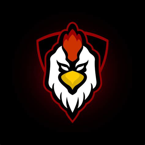 As we know 2017 is the chinese new year of the rooster. Premium Vector | Rooster chicken mascot logo for e sports team