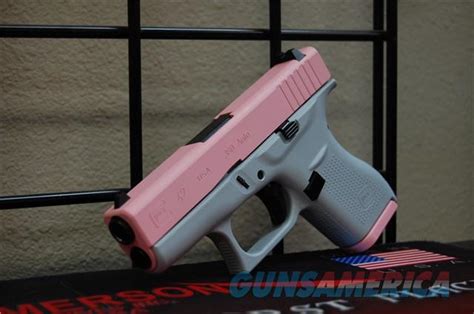 X Werks Glock 42 380 Light Gray Bazooka Pink For Sale