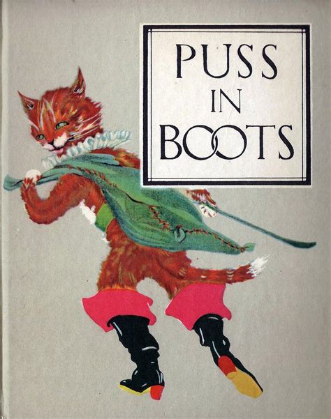 Puss In Boots In Original Box By Perrault Charles Fine 1920 E